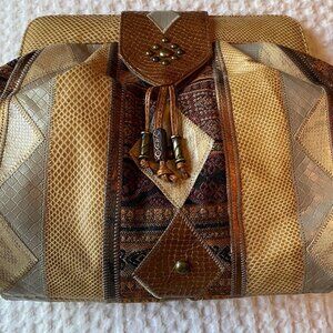 Authentic SHARIF Shoulder Bag & / Or Clutch